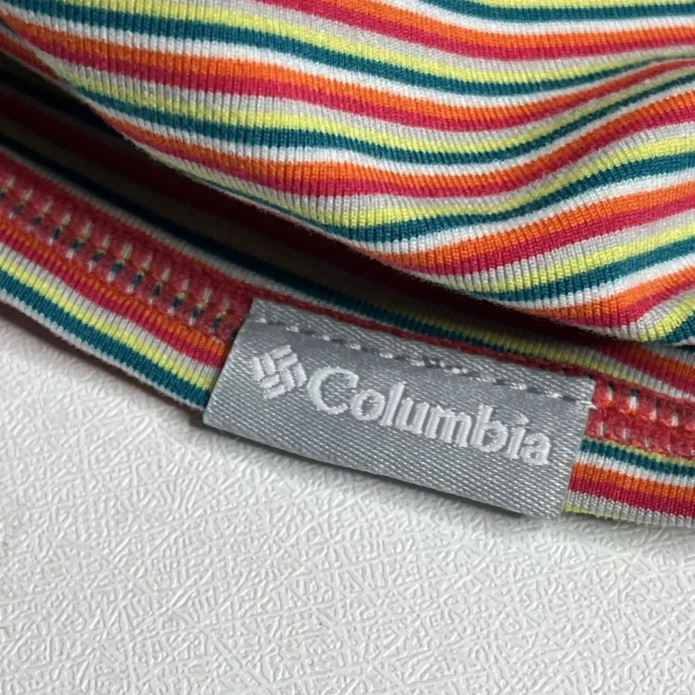Columbia Striped Balaclava Head Face Cover Unisex One Size
